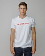 WHITE MEN'S SHORT SLEEVE T-SHIRT