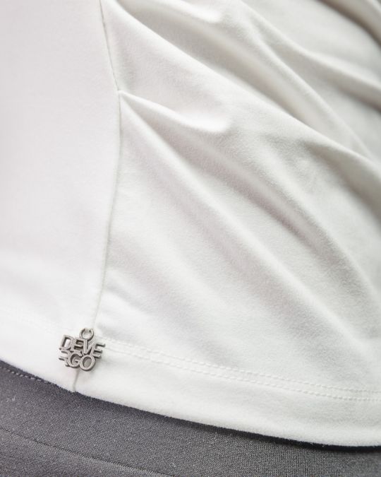 WHITE WOMEN'S LONG SLEEVE T-SHIRT 2D25FW4564LS0205