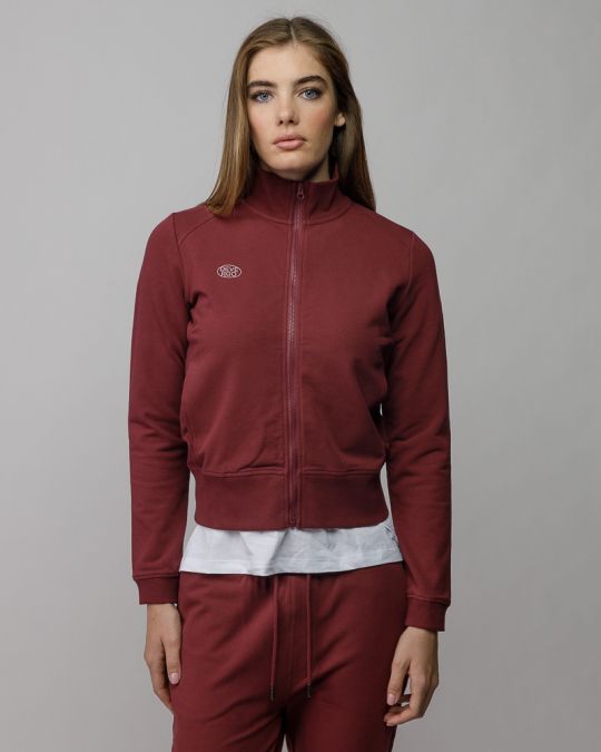 BORDEAUX WOMEN'S ZIP SWEATER 2D25FW4586KA0705