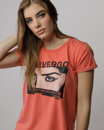 CORAL WOMEN'S SHORT SLEEVE T-SHIRT 2D25FW4522SS0224