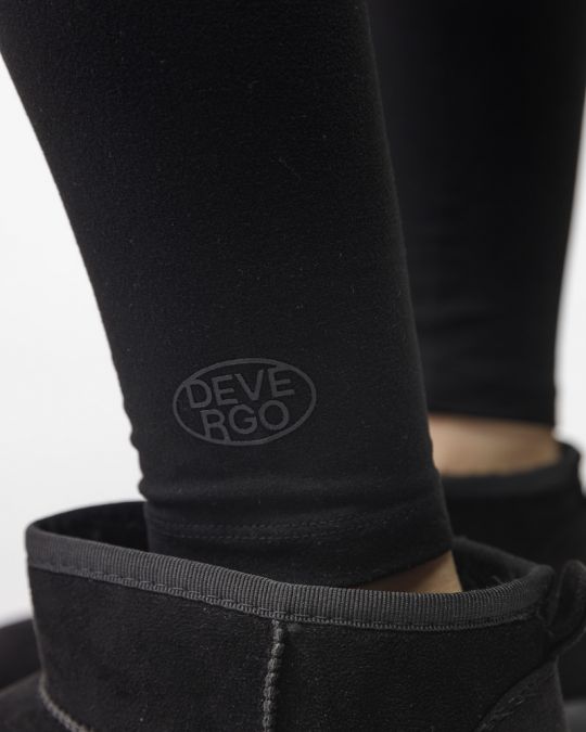 BLACK WOMEN'S LEGGINGS 2D25FW1572LP0201