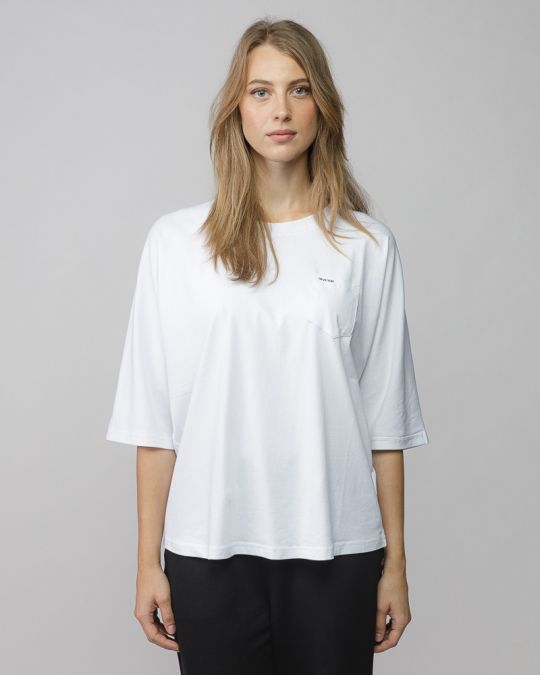 WHITE WOMEN'S SHORT SLEEVE T-SHIRT 2D25FW4520SS0224