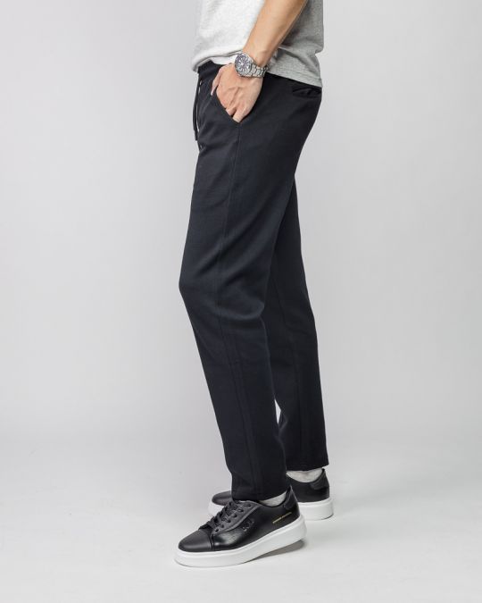 BLACK MEN'S SWEATPANTS 1D25FW1192LP0705