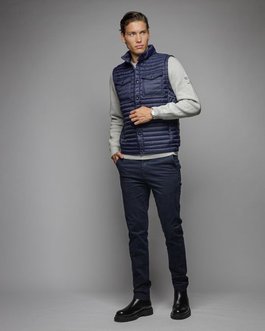 BLUE MEN'S VEST 1D25FW7000SL1600