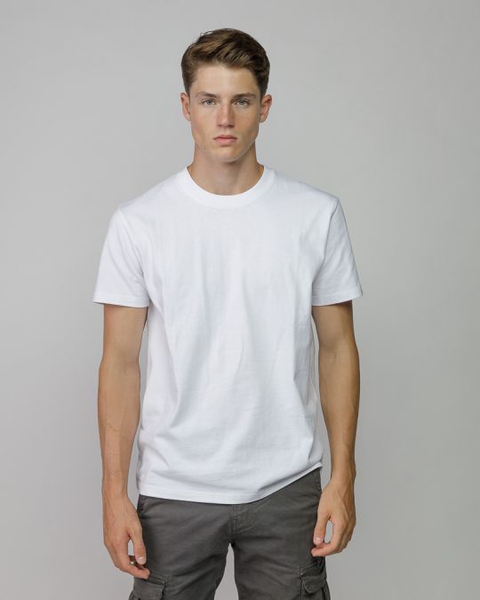 WHITE MEN'S SHORT SLEEVE T-SHIRT 1D25FW4047SS0106