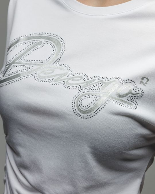 WHITE WOMEN'S SHORT SLEEVE T-SHIRT 2D25FW4510SS0105