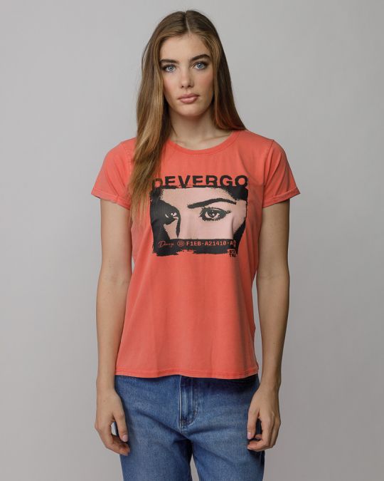CORAL WOMEN'S SHORT SLEEVE T-SHIRT 2D25FW4522SS0224
