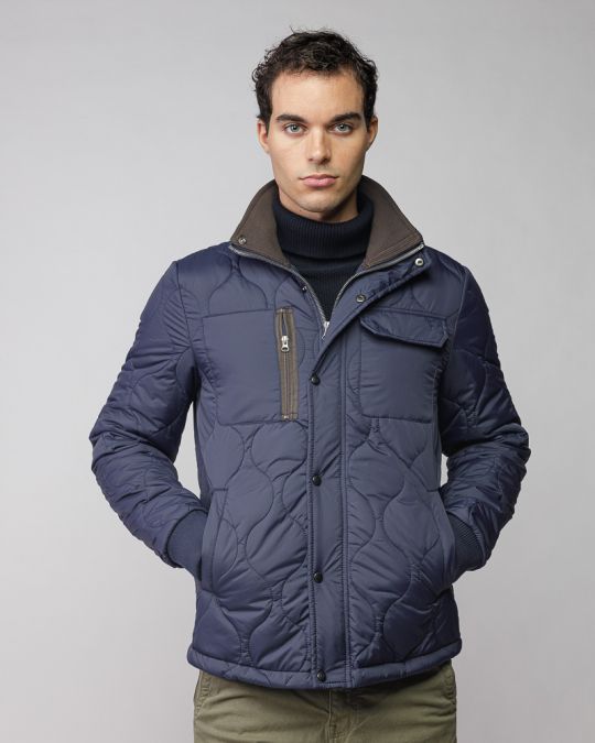 BLUE MEN'S TRANSITION COAT 1D25FW3040KA1600