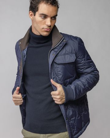 BLUE MEN'S TRANSITION COAT 1D25FW3040KA1600