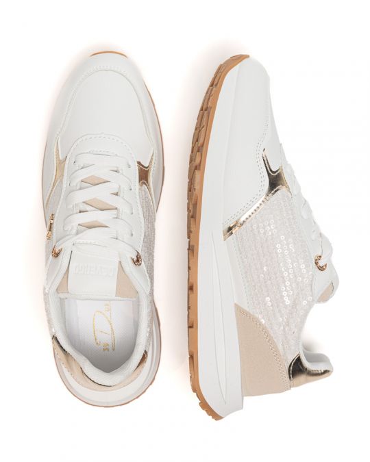 WHITE WOMEN'S SNEAKERS - DONNA DE25FW3505PU BF
