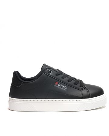 BLACK MEN'S SNEAKERS - STEAM DE25FW5004PU BF