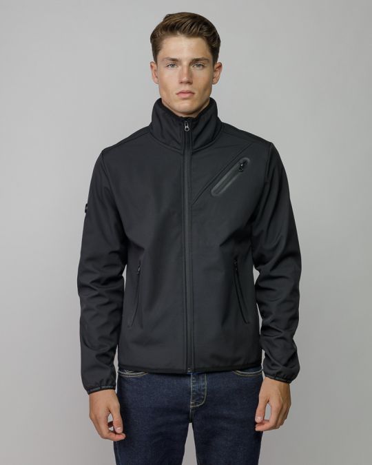 BLACK MEN'S TRANSITION COAT 1D25FW7016KA1200