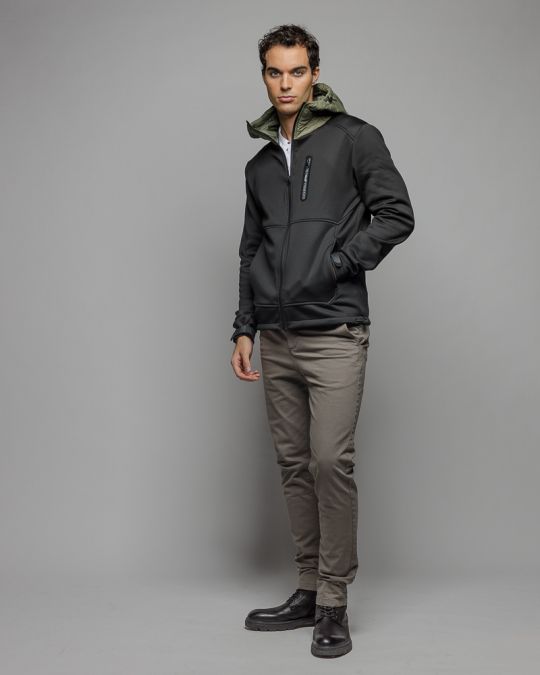 KHAKI MEN'S TRANSITION COAT 1D25FW7006KA1600