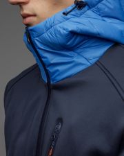 BLUE MEN'S TRANSITION COAT