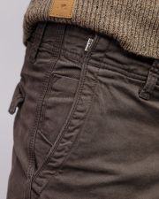 BROWN MEN'S SIDE POCKET PANTS