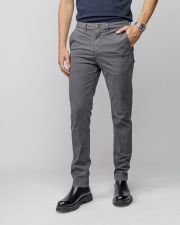 GREY MEN'S CHINO PANTS