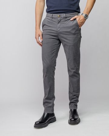 GREY MEN'S CHINO PANTS 1D25FW1001LP6101
