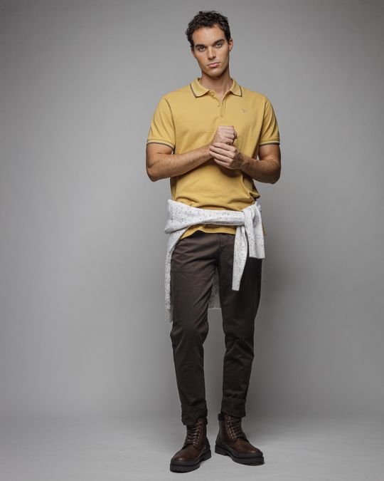 GREY MEN'S CHINO PANTS 1D25FW1000LP6101