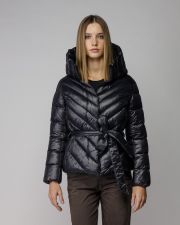 BLACK WOMEN'S SHORT COAT