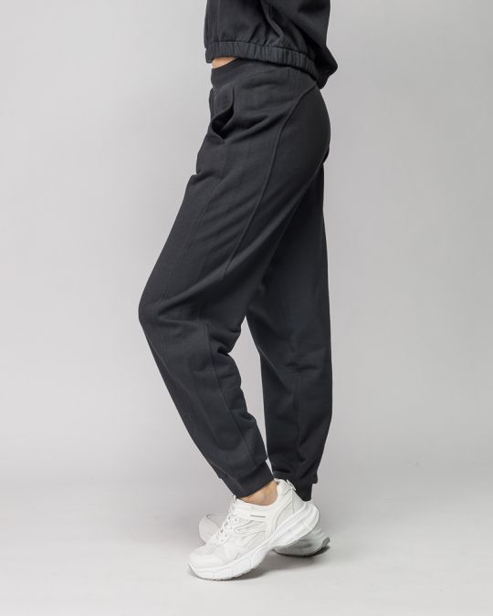 BLACK WOMEN'S SWEATPANTS 2D25FW1590LP0705