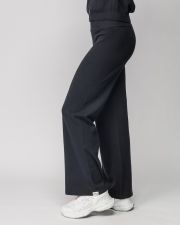 BLACK WOMEN'S KNITTED PANTS