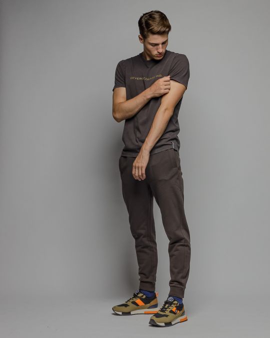 BROWN MEN'S SWEATPANTS 1D25FW1174LP0705