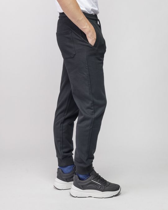 BLACK MEN'S SWEATPANTS 1D25FW1174LP0705