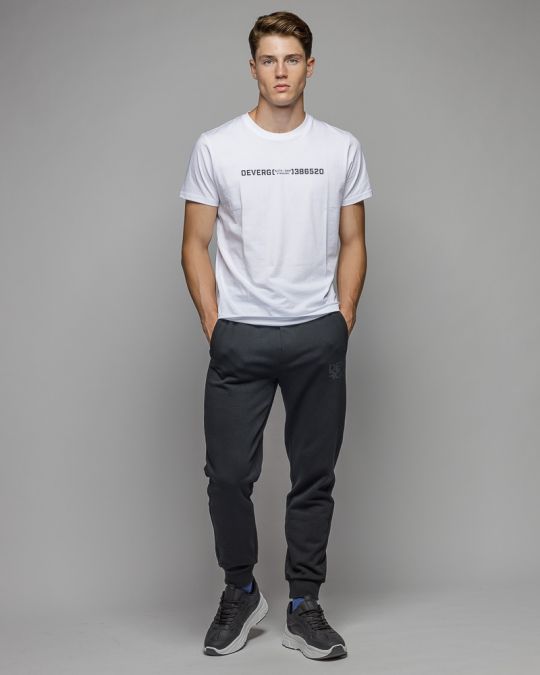 BLACK MEN'S SWEATPANTS 1D25FW1174LP0705