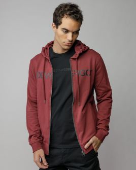 BORDEAUX MEN'S ZIP SWEATER 1D25FW4074KA0705