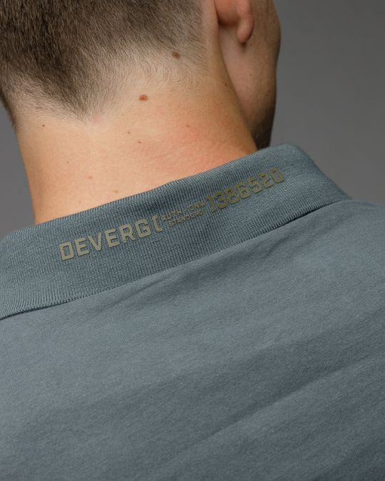 GREY MEN'S SHORT SLEEVE POLO SHIRT 1D25FW4030SS0405