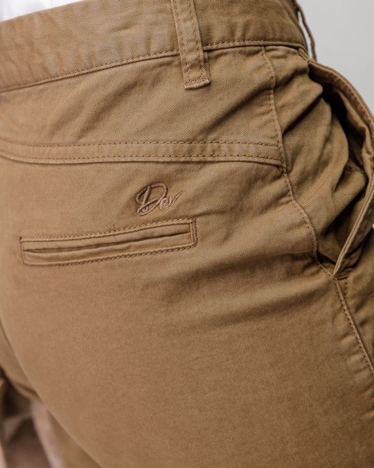 YELLOW WOMEN'S CHINO PANTS 2D25FW1541LP6106