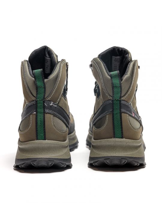 KHAKI MEN'S LEATHER BOOTS - OTTAWA DE25FW4058PU BF
