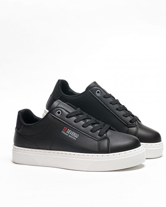 BLACK MEN'S SNEAKERS - STEAM DE25FW5004PU BF