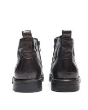 BROWN MEN'S LEATHER BOOTS - GERARD