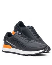 BLACK MEN'S SNEAKERS - JERRY