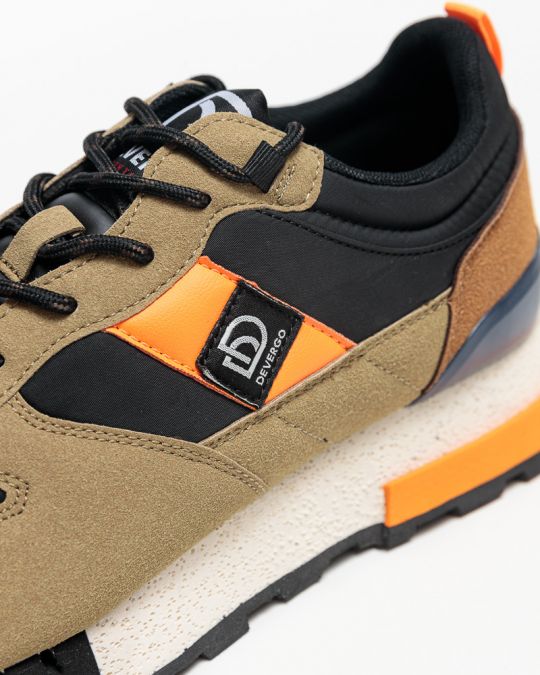 BROWN MEN'S SNEAKERS - REDROCK DE25FW4036NY HI