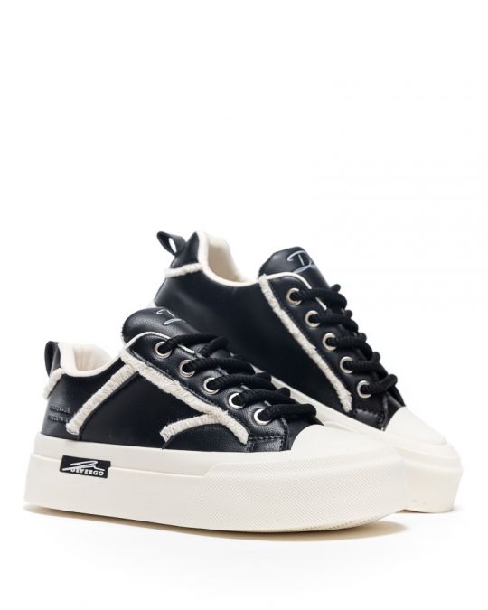 BLACK WOMEN'S SNEAKERS - SOFIA DE25FW5516PU UL