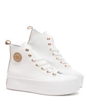 WHITE WOMEN'S SNEAKERS - MEGI