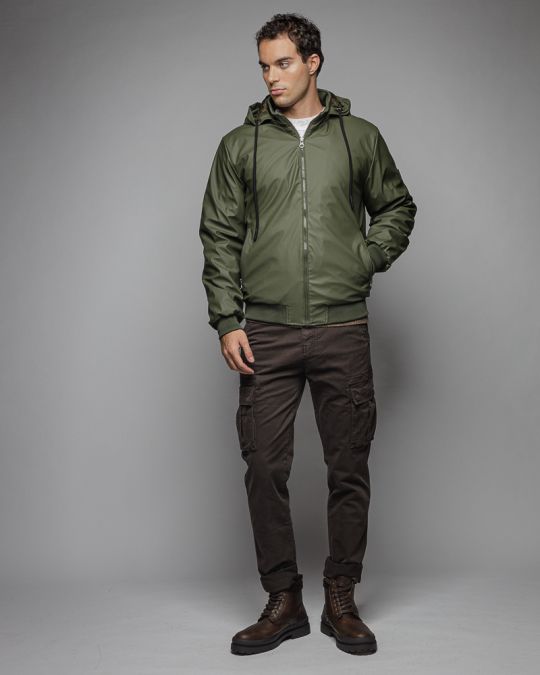 KHAKI MEN'S JACKET 1D25FW3027KA1600