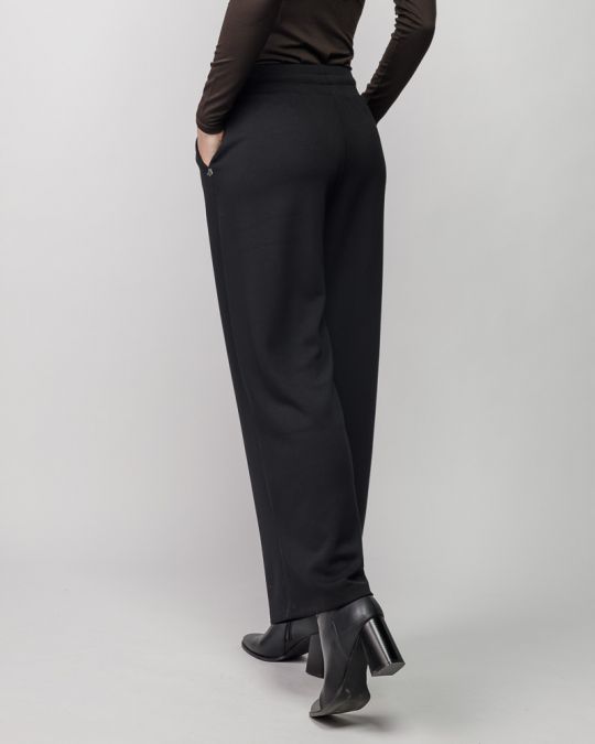 BLACK WOMEN'S PANTS 2D25FW1594LP1201