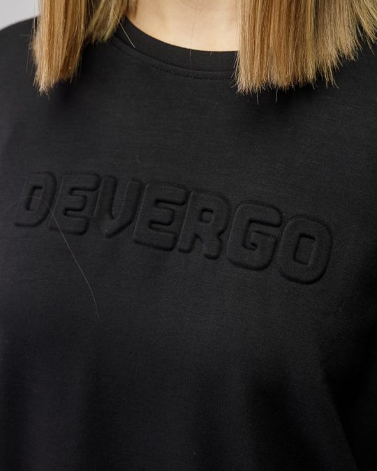 BLACK WOMEN'S SWEATER 2D25FW4594LS1201