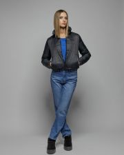 BLACK WOMEN'S SHORT COAT