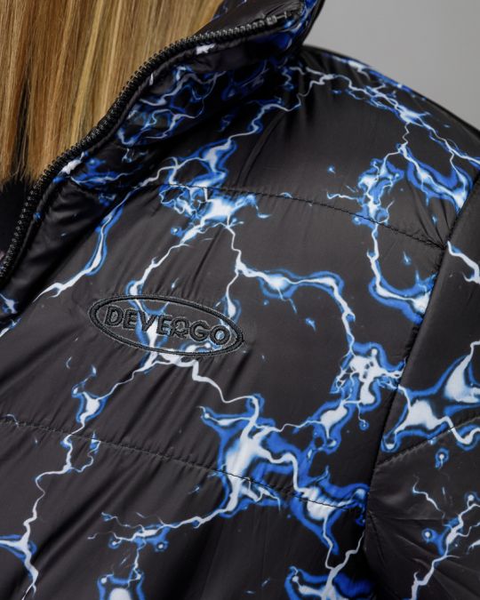 BLUE WOMEN'S SHORT COAT 2D25FW3592KA1600