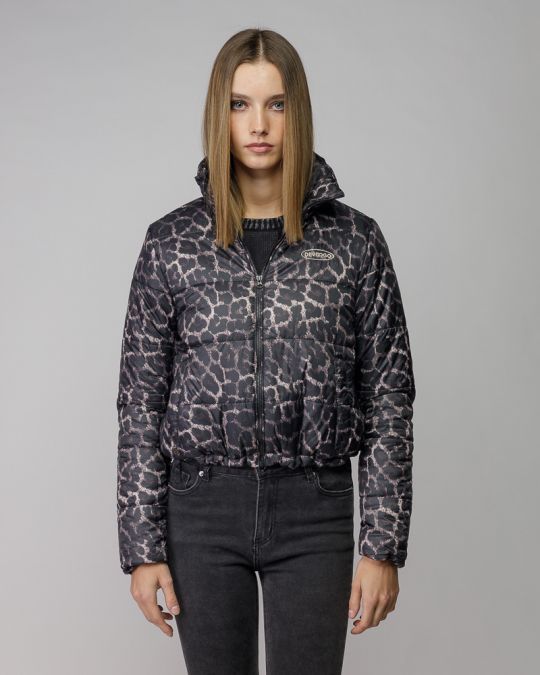 BROWN WOMEN'S SHORT COAT 2D25FW3592KA1600