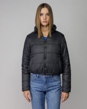 BLACK WOMEN'S SHORT COAT