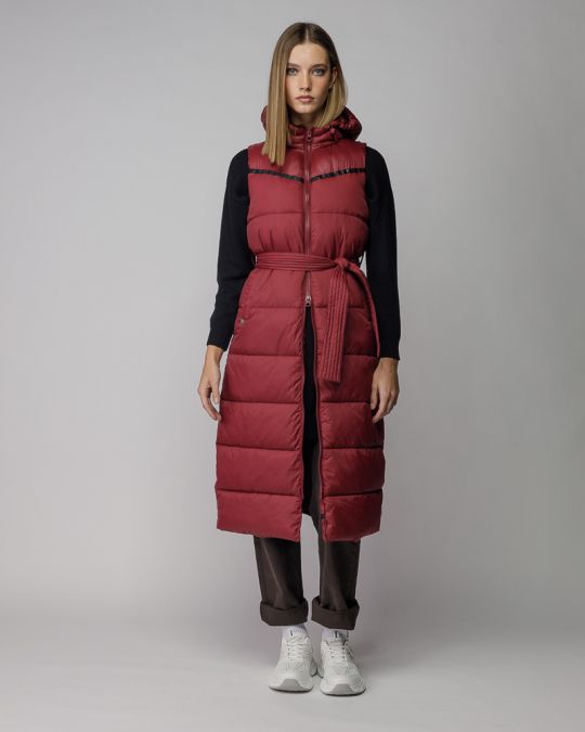 BORDEAUX WOMEN'S LONG VEST 2D25FW7520SL1600