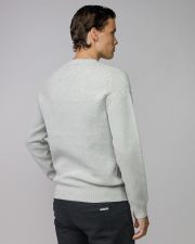 BEIGE MEN'S KNITTED SWEATER