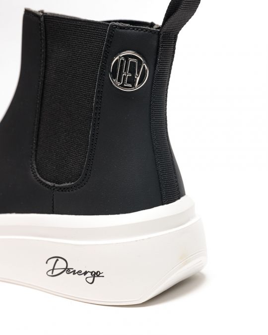 BLACK WOMEN'S BOOTS - MYRA DE25FW4518PU AD