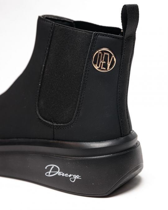 BLACK WOMEN'S BOOTS - MYRA DE25FW4518PU AD