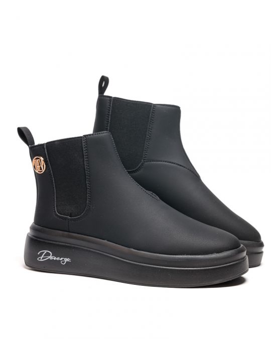 BLACK WOMEN'S BOOTS - MYRA DE25FW4518PU AD